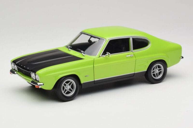 Ford Capri Mk1 RS 2600 Verde & Negru Minichamps 1:18 150089075 Metal