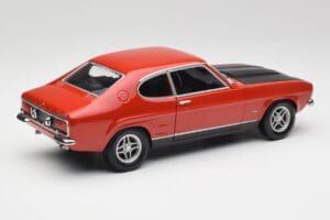 Ford Capri Mk1 RS 2600 Roșu & Negru Minichamps 1:18 150089076 Metal - imaginea 3 din 8