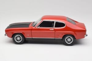 Ford Capri Mk1 RS 2600 Roșu & Negru Minichamps 1:18 150089076 Metal - imaginea 4 din 8