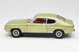 Ford Capri Mk1 Verde Deschis Metalizat Minichamps 1:18 18008900 Metal - imaginea 4 din 8