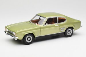 Ford Capri Mk1 Verde Deschis Metalizat Minichamps 1:18 18008900 Metal