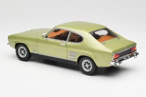 Ford Capri Mk1 Verde Deschis Metalizat Minichamps 1:18 18008900 Metal - imaginea 7 din 8