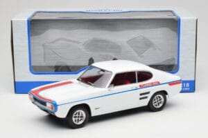 Ford Capri Mk1 GT Turbo Alb MCG 1:18 MCG18539 Metal - imaginea 6 din 6