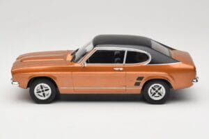 Ford Capri Mk1 GXL Brown Metallic MCG 1:18 MCG18537 Metal - imaginea 3 din 6