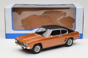Ford Capri Mk1 GXL Brown Metallic MCG 1:18 MCG18537 Metal - imaginea 6 din 6