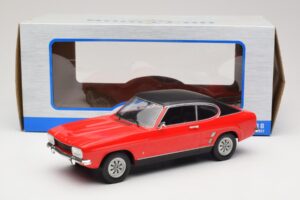 Ford Capri Mk1 Roșu MCG 1:18 MCG18083 Metal - imaginea 6 din 6