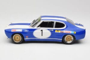 Ford Capri Mk1 RS 2600 #1 D. Glemser Ford Deutschland Winner Brno ETCC 1972 Minichamps 1:18 155728501 Metal - imaginea 3 din 6