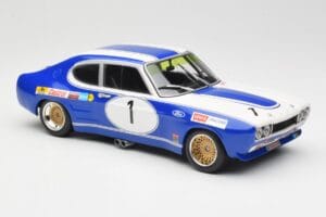 Ford Capri Mk1 RS 2600 #1 D. Glemser Ford Deutschland Winner Brno ETCC 1972 Minichamps 1:18 155728501 Metal - imaginea 4 din 6