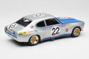 Ford Capri Mk1 RS 2600 #22 Ford Koln D. Glemser / A. Soler-Roig Winners 24 Hours of Spa 1971 Minichamps 1:18 155718522 Metal - imaginea 2 din 6