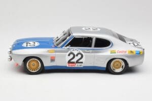 Ford Capri Mk1 RS 2600 #22 Ford Koln D. Glemser / A. Soler-Roig Winners 24 Hours of Spa 1971 Minichamps 1:18 155718522 Metal - imaginea 3 din 6