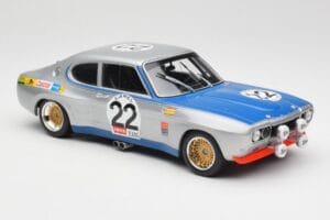 Ford Capri Mk1 RS 2600 #22 Ford Koln D. Glemser / A. Soler-Roig Winners 24 Hours of Spa 1971 Minichamps 1:18 155718522 Metal - imaginea 4 din 6