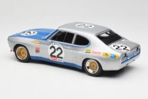 Ford Capri Mk1 RS 2600 #22 Ford Koln D. Glemser / A. Soler-Roig Winners 24 Hours of Spa 1971 Minichamps 1:18 155718522 Metal - imaginea 5 din 6