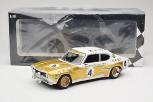 Ford Capri Mk1 RS 2600 #4 W. Frank / K. Fritzinger Kent Frami Racing 24 Hours of Spa 1972 Minichamps 1:18 155728504 Metal - imaginea 6 din 6
