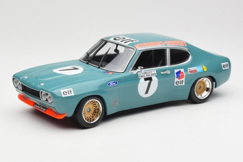 Ford Capri Mk1 RS 2600 #7 J. Stewart / F. Cevert Ford Köln 6 Hours of Paul Ricard 1972 Minichamps 1:18 155728507 Metal