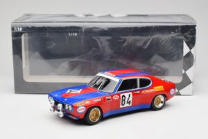 Ford Capri Mk1 RS 2600 #84 Shark Team 24 Hours of Le Mans 1972 Minichamps 1:18 155728584 Metal - imaginea 6 din 6