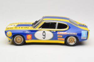 Ford Capri Mk1 RS 2600 #9 K. Fritzinger / H. Heyer Team Europa Möbel 6 Hours of Nürburgring ETCC 1973 Minichamps 1:18 1557385 - imaginea 3 din 6