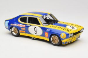 Ford Capri Mk1 RS 2600 #9 K. Fritzinger / H. Heyer Team Europa Möbel 6 Hours of Nürburgring ETCC 1973 Minichamps 1:18 1557385 - imaginea 4 din 6