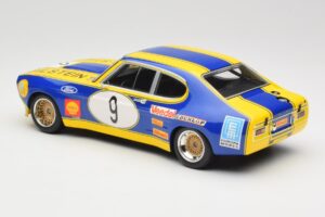 Ford Capri Mk1 RS 2600 #9 K. Fritzinger / H. Heyer Team Europa Möbel 6 Hours of Nürburgring ETCC 1973 Minichamps 1:18 1557385 - imaginea 5 din 6