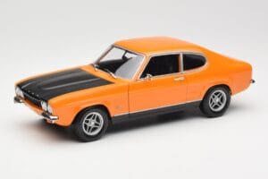 Ford Capri Mk1 RS 2600 Signal Orange Negru Minichamps 1:18 150089077 Metal