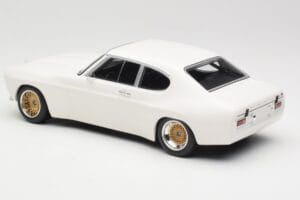 Ford Capri Mk1 RS 2600 Alb Minichamps 1:18 155708500 Metal - imaginea 5 din 6