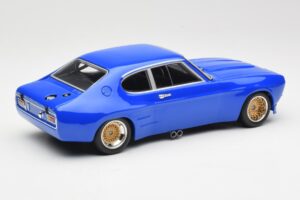 Ford Capri Mk1 RS2600 Albastru Minichamps 1:18 155708501 Metal - imaginea 2 din 6