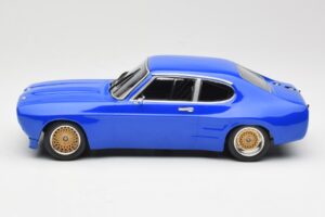 Ford Capri Mk1 RS2600 Albastru Minichamps 1:18 155708501 Metal - imaginea 3 din 6