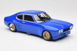 Ford Capri Mk1 RS2600 Albastru Minichamps 1:18 155708501 Metal - imaginea 4 din 6