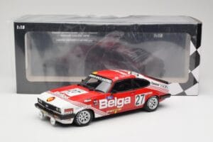Ford Capri Mk2 3.0 #27 G. Spice / T. Pilette Belga Team Castrol Winners 24 Hours of Spa 1978 Minichamps 1:18 155788627 Metal - imaginea 6 din 6