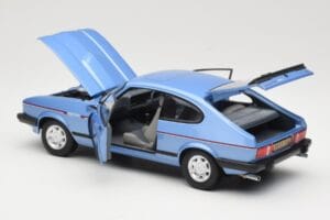 Ford Capri Mk3 2.8 Injection Paris Blue Norev 1:18 182764 Metal - imaginea 3 din 8