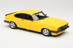 Ford Capri Mk3 3.0 Galben Minichamps 1:18 155788601 Metal - imaginea 4 din 6