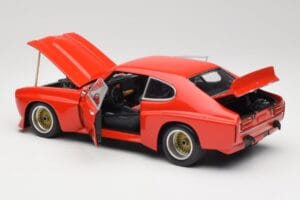 Ford Capri RS 3100 Signal Red Minichamps 1:18 180748001 Metal - imaginea 5 din 8