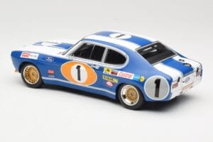 Ford Capri RS2600 Ford Koln #1 D. Glemser / A. Soler-Roig 3rd Place 24 Hours of Spa 1972 Minichamps 1:18 155728511 Metal - imaginea 5 din 6