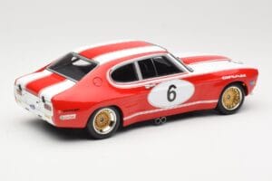 Ford Capri RS2600 Ford Tuning Siegen #6 Weiss / K. Ludwig 6 Hours Nurburgring 1973 Minichamps 1:18 155738506 Metal - imaginea 2 din 6
