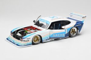 Ford Capri Turbo Gr.5 #1 H. Ertl Sachs DRM 1979 Minichamps 1:18 100798601 Metal - imaginea 2 din 8