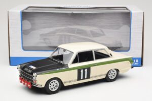 Ford Cortina Lotus #11 B. Soderström / G. Palm RAC Rally 1966 MCG 1:18 MCG18435R Metal - imaginea 6 din 6