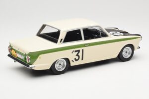 Ford Cortina Lotus #31 J. Ickx / G. Staepelaere Marathon de la Route 1966 MCG 1:18 MCG18436R Metal - imaginea 2 din 6