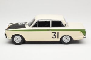 Ford Cortina Lotus #31 J. Ickx / G. Staepelaere Marathon de la Route 1966 MCG 1:18 MCG18436R Metal - imaginea 3 din 6