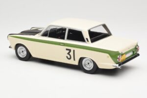 Ford Cortina Lotus #31 J. Ickx / G. Staepelaere Marathon de la Route 1966 MCG 1:18 MCG18436R Metal - imaginea 5 din 6
