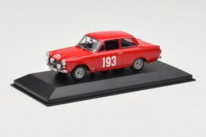 Ford Cortina Mk I #193 Rally Monte Carlo 1963 Minichamps 1:43 400638293 Metal - imaginea 2 din 4