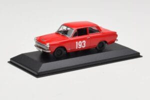 Ford Cortina Mk I #193 Rally Monte Carlo 1963 Prototype Minichamps 1:43 400638293-P1 Metal - imaginea 2 din 4