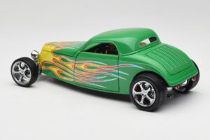 Ford Coupe Verde cu Foc Road Signature 1:18 30109 Metal - imaginea 7 din 8