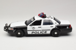 Ford Crown Victoria Police Interceptor The Hangover Movie Greenlight 1:18 12911 Metal - imaginea 3 din 6