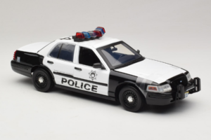 Ford Crown Victoria Police Interceptor The Hangover Movie Greenlight 1:18 12911 Metal - imaginea 4 din 6