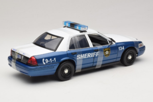 Ford Crown Victoria Police Interceptor The Walking Dead Greenlight 1:18 12957 Metal - imaginea 2 din 6