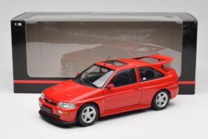 Ford Escort RS Cosworth Radiant Roșu Minichamps 1:18 150089021 Metal - imaginea 8 din 8