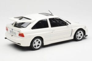 Ford Escort RS Cosworth Alb Norev 1:18 182776 Metal - imaginea 2 din 6