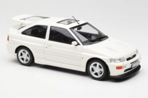Ford Escort RS Cosworth Alb Norev 1:18 182776 Metal - imaginea 4 din 6