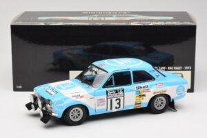 Ford Escort RS1600 #13 T. Makinen RAC Rally Winner 1973 Minichamps 1:18 100738113 Metal - imaginea 8 din 8