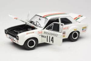 Ford Escort RS1600 #114 J. Fitzpatrick Team Broadspeed Castrol Race of Champions 1971 Minichamps 1:18 100718114 Metal - imaginea 2 din 8
