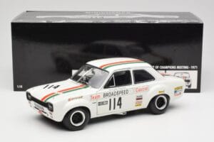 Ford Escort RS1600 #114 J. Fitzpatrick Team Broadspeed Castrol Race of Champions 1971 Minichamps 1:18 100718114 Metal - imaginea 8 din 8